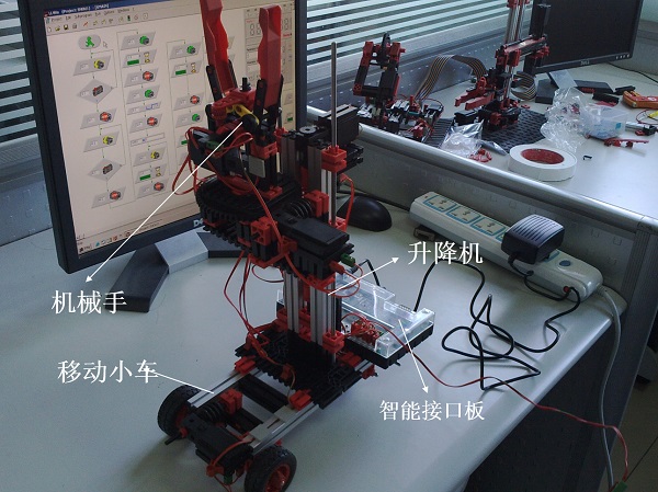 Intelligent changing light bulb robot arm